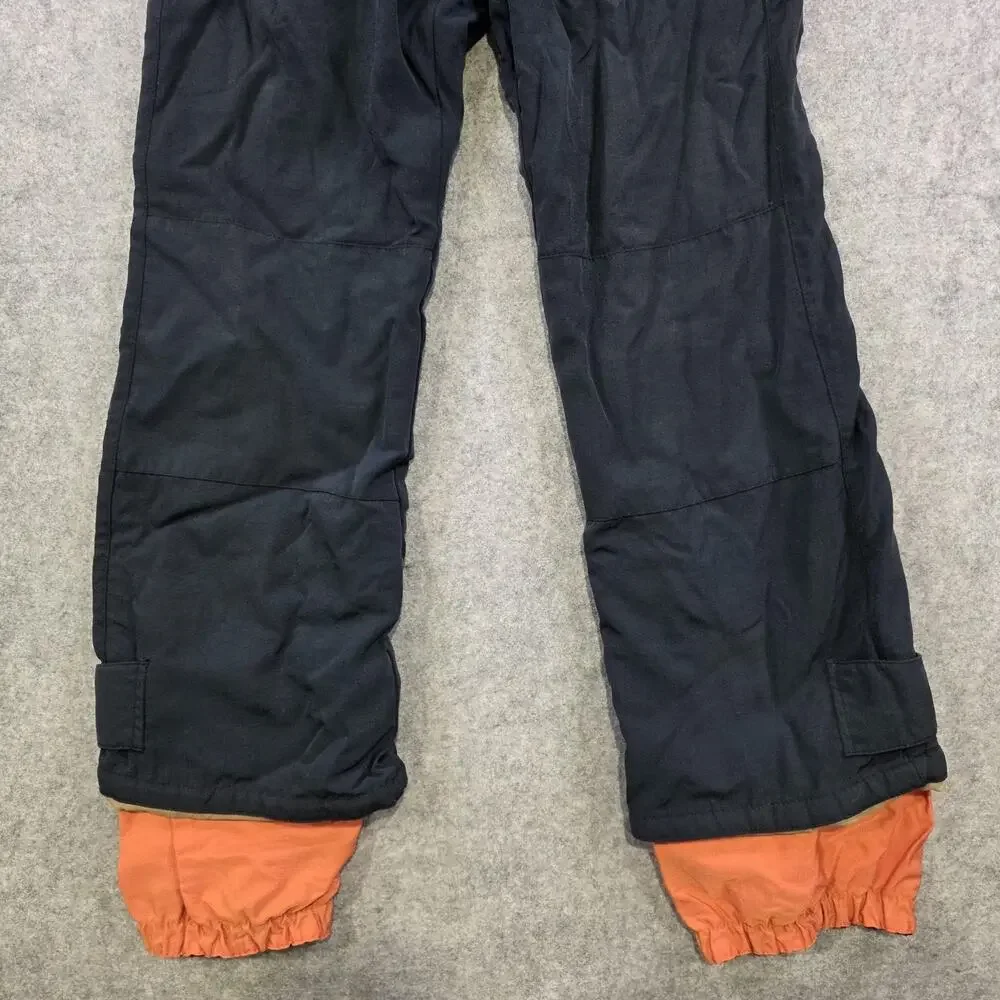 Napapijri Geographic Snow Pants Mens Small Blue Insulated Ski‎ Bib Suspenders